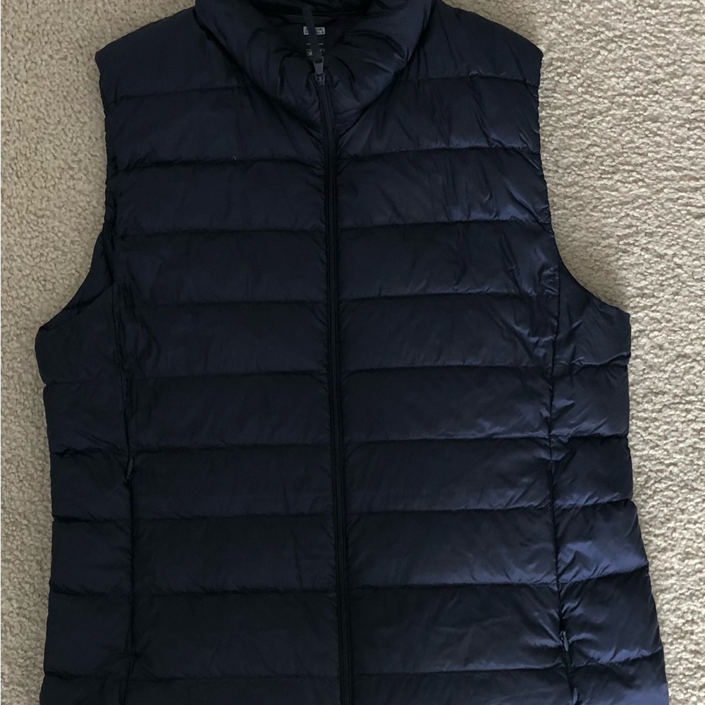Navy Puffer  Vest